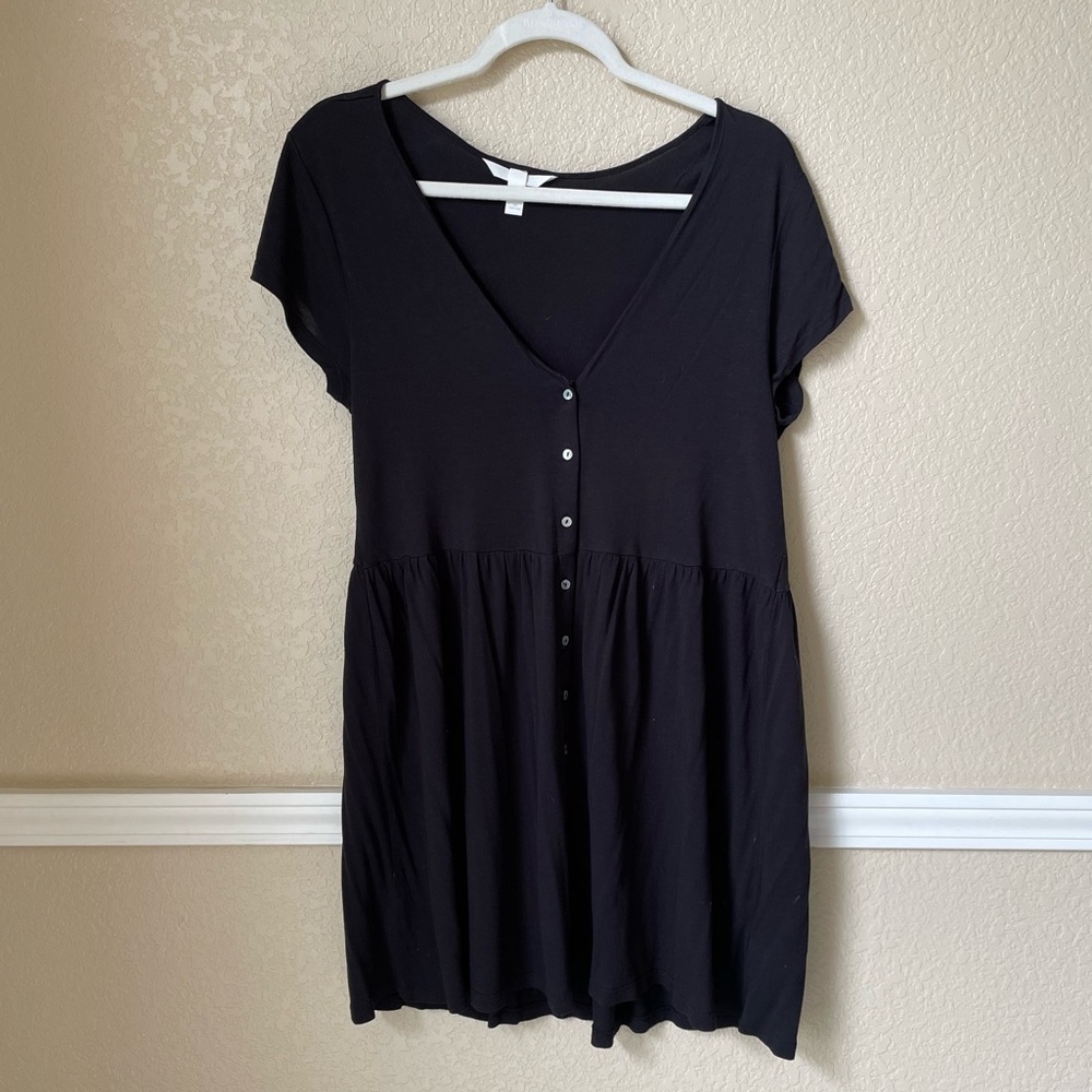 H&M Mini black loose fitting dress